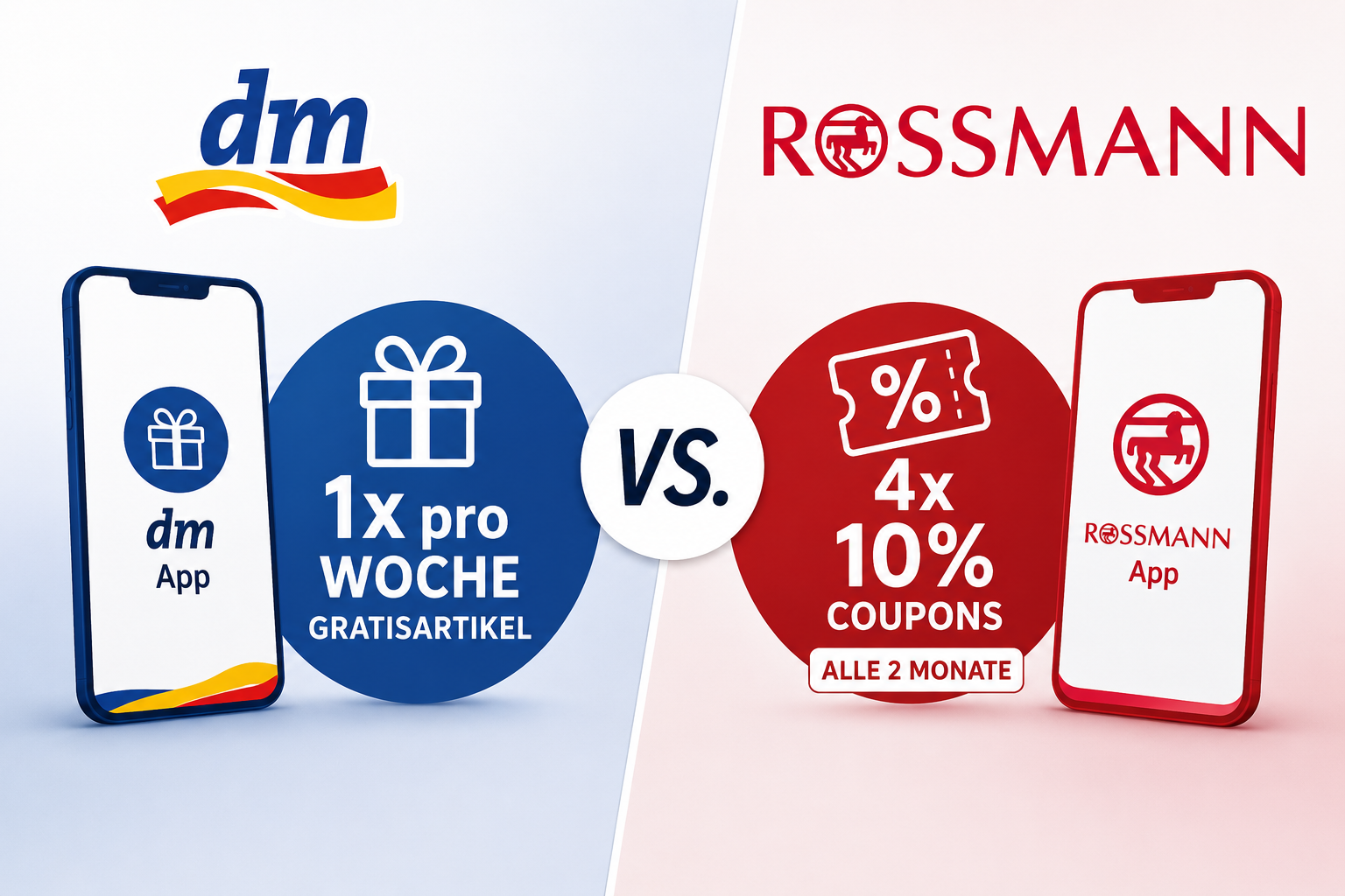 Gratisartikel oder 10 % Rabatt: Welches Drogerie-Bonusprogramm bringt mehr?
